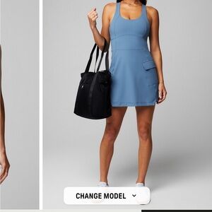 Fabletics Blue Mini Dress